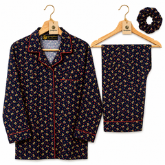 Art Linen Pajama Set