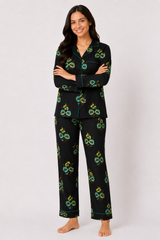 Gardenia Linen Pajama Set