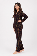 Art Linen Pajama Set