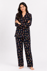 Flora Linen Pajama Set