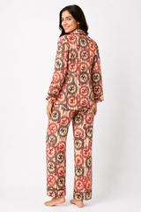 Abstractions Linen Pajama Set