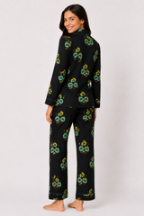 Gardenia Linen Pajama Set