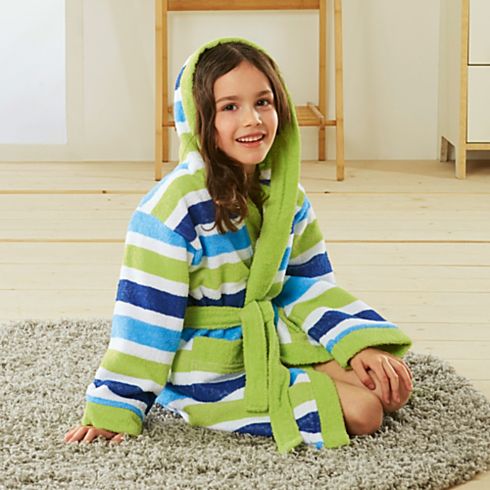 Export Quality Kids Hooded Bathrobe - 6 to 10 Years