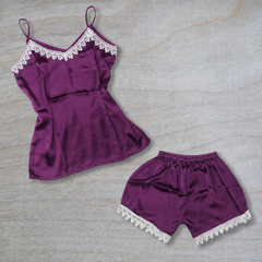 Plum Camisole Set